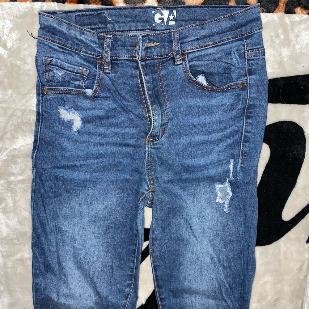Garage High Waisted Skinny Jeggings